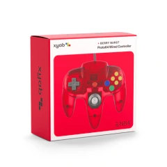 Berry Burst N64 Controller